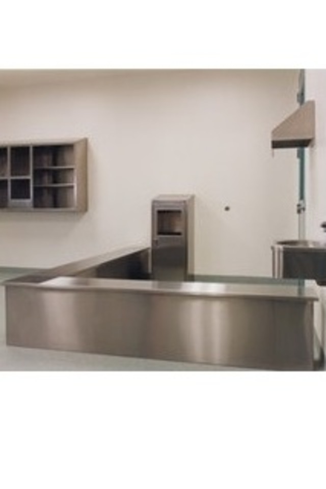 183317 Stainless Steel Step Over Bench