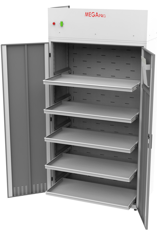 Kimyasal Dolap Açık.83.M MEGApro Chemical Cabinet